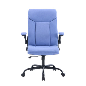 Office chair linen OPTIMUS blue
