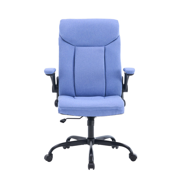 Office chair linen OPTIMUS blue