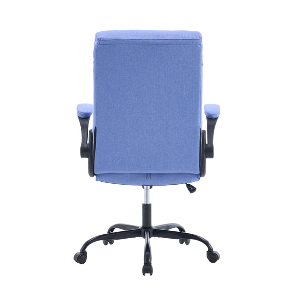 Office chair linen OPTIMUS blue