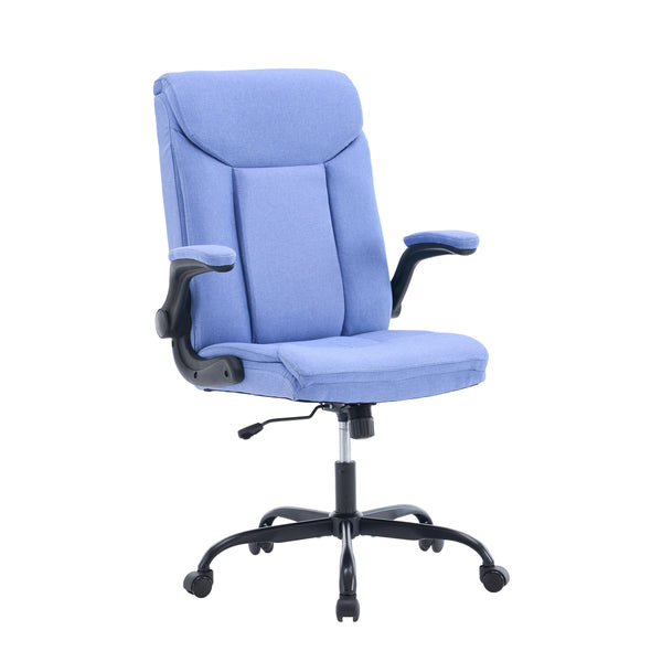 Office chair linen OPTIMUS blue