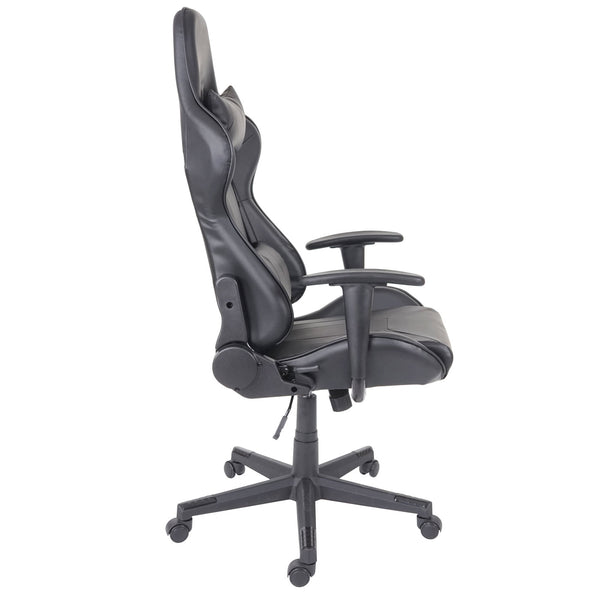 Bürostuhl Racer Gamingstuhl schwarz