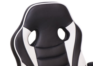 Bürostuhl Racing Chair Gaming-Chair schwarz weiss