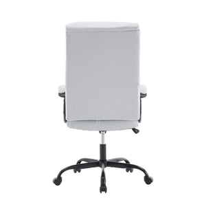 Office chair linen STEFANO light grey