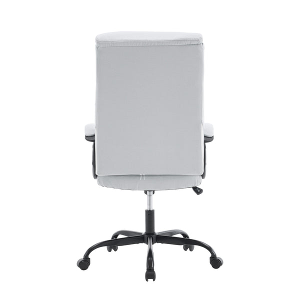 Office chair linen STEFANO light grey