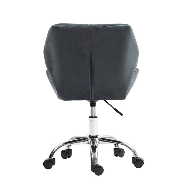 Bürostuhl Samt HEXAGON anthrazit