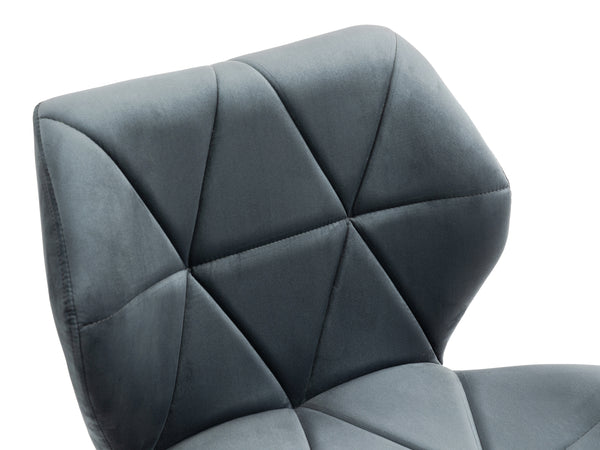 Bürostuhl Samt HEXAGON anthrazit