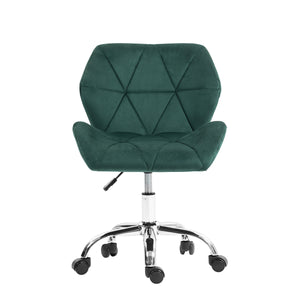 Bürostuhl Samt HEXAGON grün