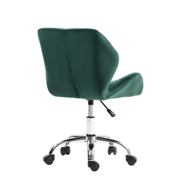 Bürostuhl Samt HEXAGON grün