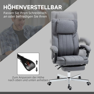 Office chair with 5 massage modes Ergonomic desk chair