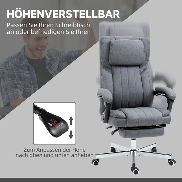 Office chair with 5 massage modes Ergonomic desk chair