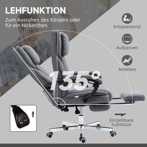 Office chair with 5 massage modes Ergonomic desk chair