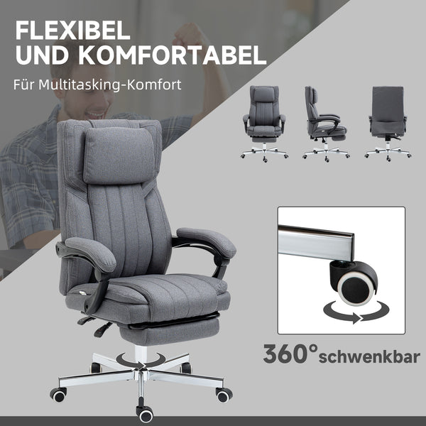 Office chair with 5 massage modes Ergonomic desk chair