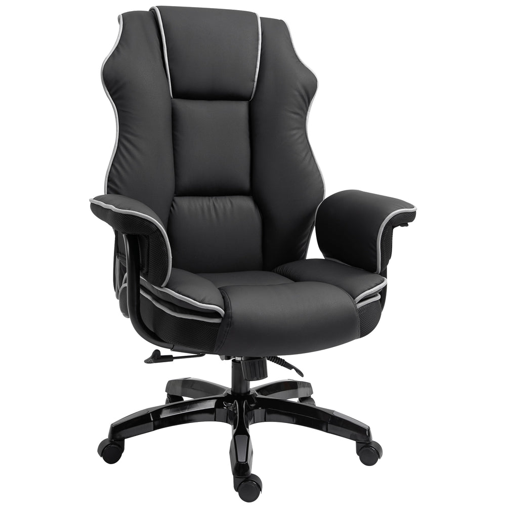 Office chair with armrests and rocking function
