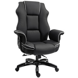 Office chair with armrests and rocking function