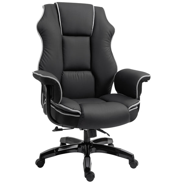 Office chair with armrests and rocking function