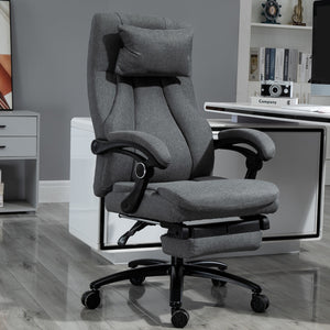 Bürostuhl mit Fussstütze Massagefunktion ergonomisch