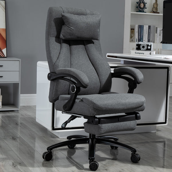 Bürostuhl mit Fussstütze Massagefunktion ergonomisch