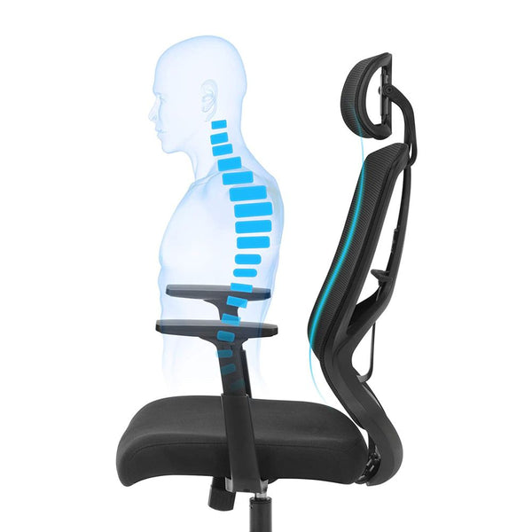 SONGMICS office chair with lumbar support