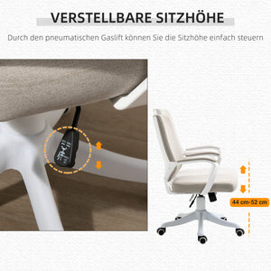 Office chair with rocking function