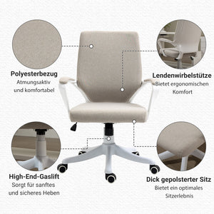 Office chair with rocking function