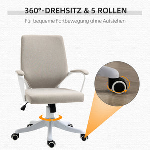 Office chair with rocking function