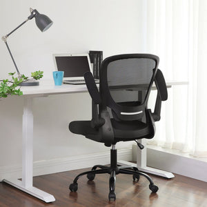 Songmics office chair, 53cm seat width with lumbar support