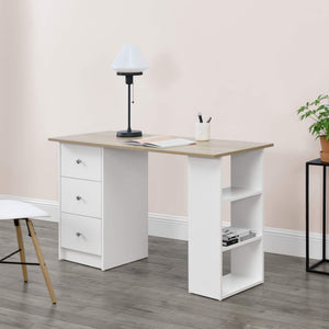 Schreibtisch Lemberg 120x50x72 cm Eiche-Optik