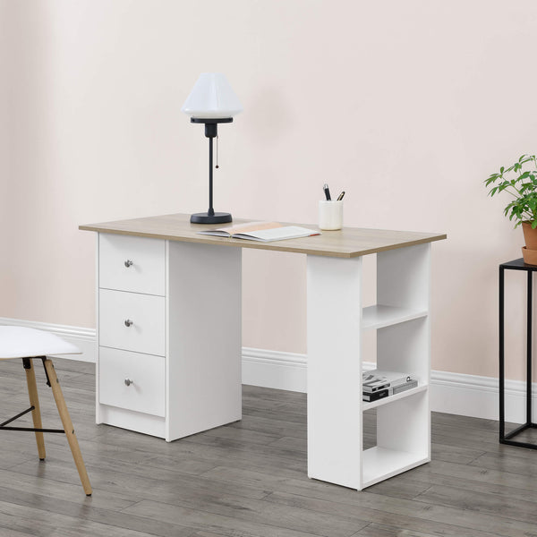 Schreibtisch Lemberg 120x50x72 cm Eiche-Optik