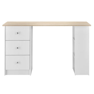 Schreibtisch Lemberg 120x50x72 cm Eiche-Optik