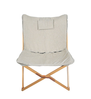 Butterfly Sessel Holz beige