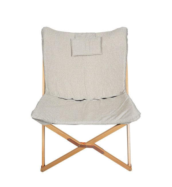 Butterfly Sessel Holz beige