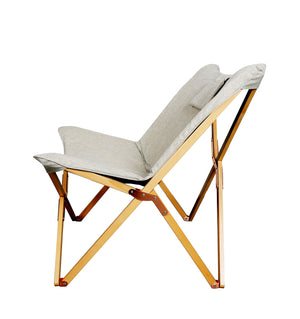 Butterfly Sessel Holz beige