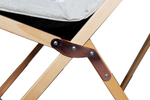 Butterfly Sessel Holz beige