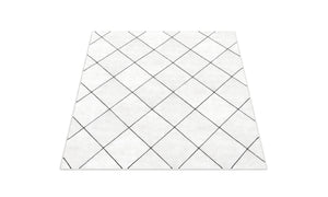 Moquette à poils longs EVE 160 x 220 cm beige/noir