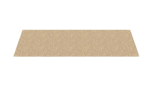 Tapis de couloir 80 x 200 cm naturel