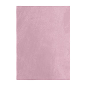 Kurzflor Teppich 160 x 220 cm rosa