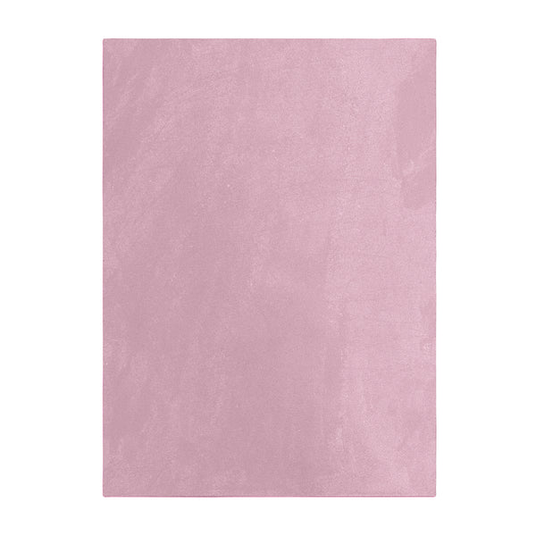 Kurzflor Teppich 160 x 220 cm rosa