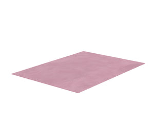 Kurzflor Teppich 160 x 220 cm rosa