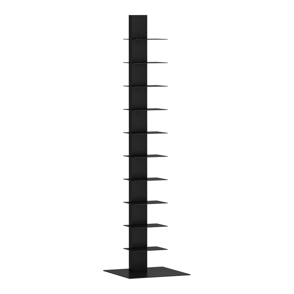 Libreria Eksjö 150x39x39 cm nero opaco