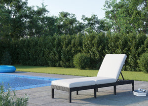 Rattan Gartenliege COSI