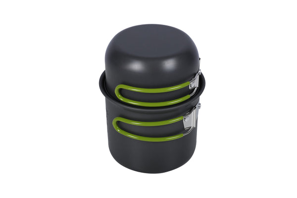 Set di pentole da campeggio, 2 pezzi