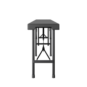 Campingbank klappbar 180 cm schwarz