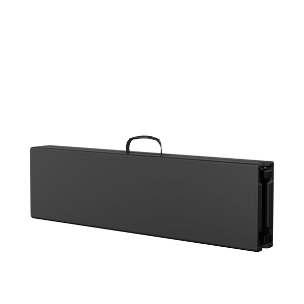 Campingbank klappbar 180 cm schwarz