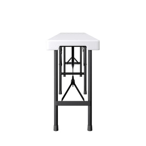 Campingbank klappbar 180 cm weiss