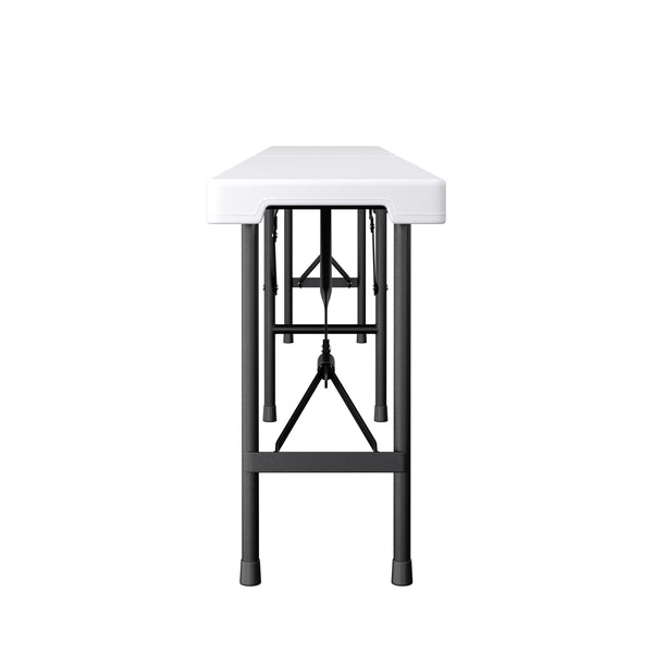 Campingbank klappbar 180 cm weiss