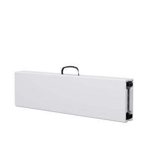 Campingbank klappbar 180 cm weiss