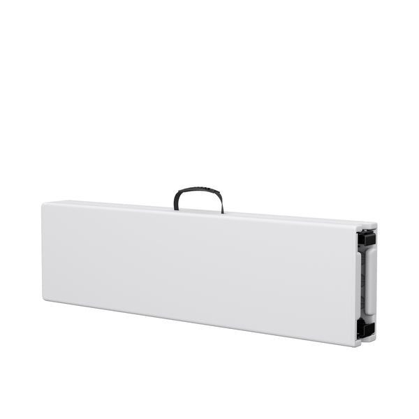 Campingbank klappbar 180 cm weiss