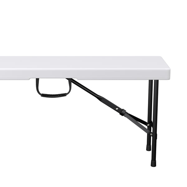 Campingbank klappbar 180 cm weiss