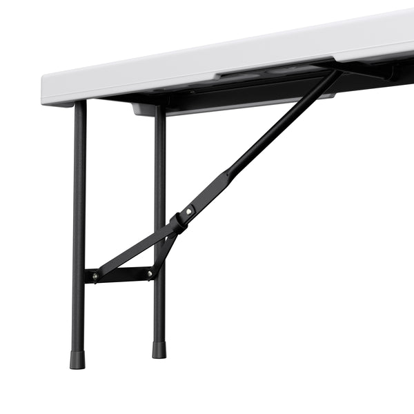 Campingbank klappbar 180 cm weiss