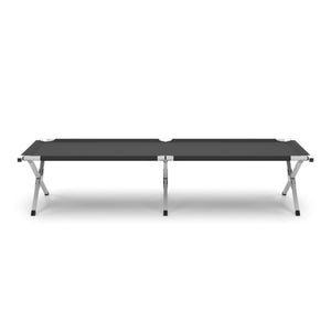 Lit de camping pliant EMERY anthracite
